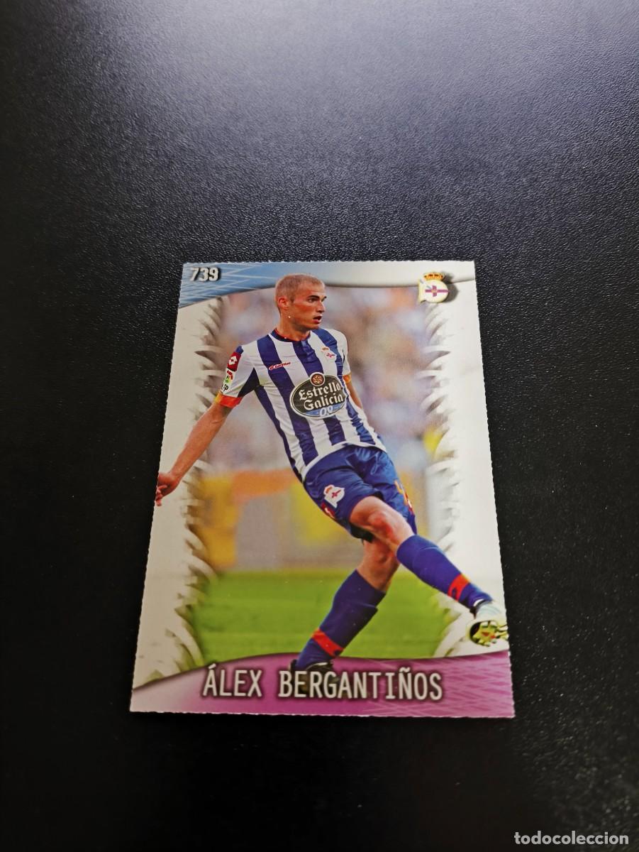 Fu&szlig;ball-Sticker: 739 &Aacute;lex Berganti&ntilde;os DEPORTIVO DE LA CORU&Ntilde;A MUNDICROMO LIGA 2013 2014 13 14 PLATINUM NO PANINI ESTE