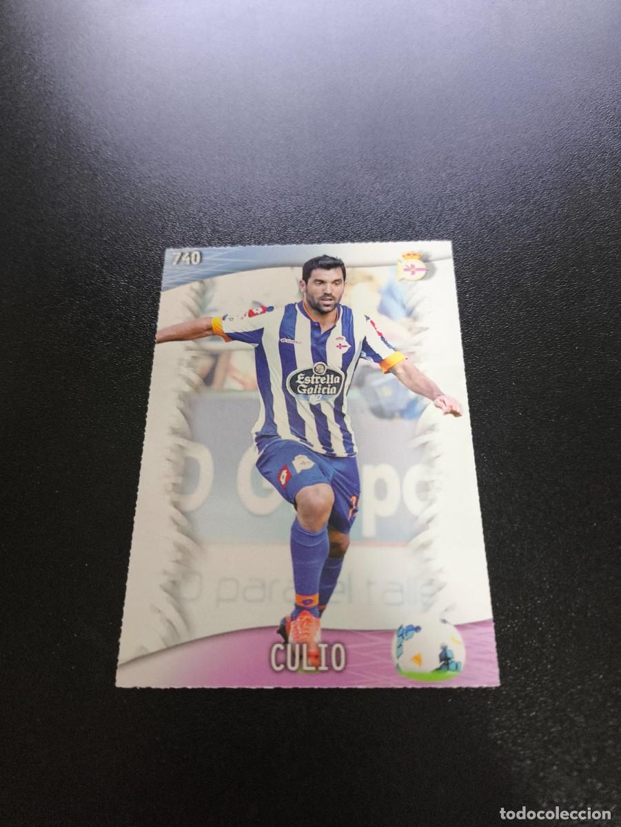 Fu&szlig;ball-Sticker: 740 Culio DEPORTIVO DE LA CORU&Ntilde;A MUNDICROMO LIGA 2013 2014 13 14 PLATINUM NO PANINI ESTE