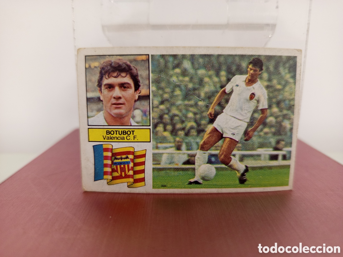 Fu&szlig;ball-Sticker: ❇️ CROMO ⚽ BOTUBOT VALENCIA 82 83 1982 1983 EDICIONES ESTE DESPEGADO ❇️