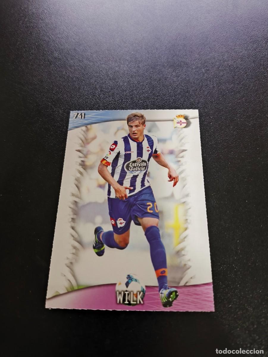 Fu&szlig;ball-Sticker: 741 Wilk DEPORTIVO DE LA CORU&Ntilde;A MUNDICROMO LIGA 2013 2014 13 14 PLATINUM NO PANINI ESTE