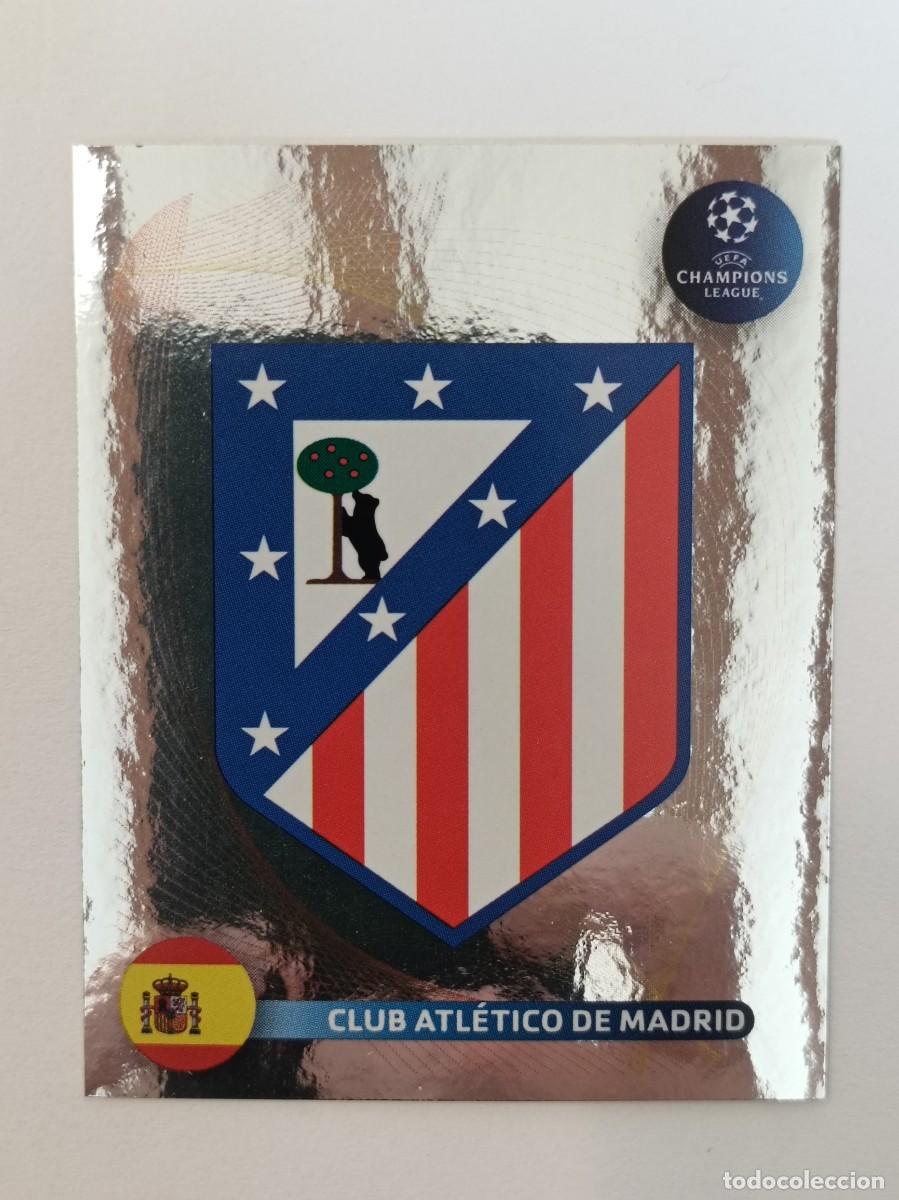 Cromos de Futebol: #77 ESCUDO (ATLETICO MADRID) CHAMPIONS LEAGUE 2008/2009 PANINI