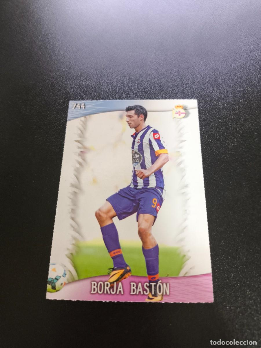 Cromos de Futebol: 744 Borja Bast&oacute;n DEPORTIVO DE LA CORU&Ntilde;A MUNDICROMO LIGA 2013 2014 13 14 PLATINUM NO PANINI ESTE