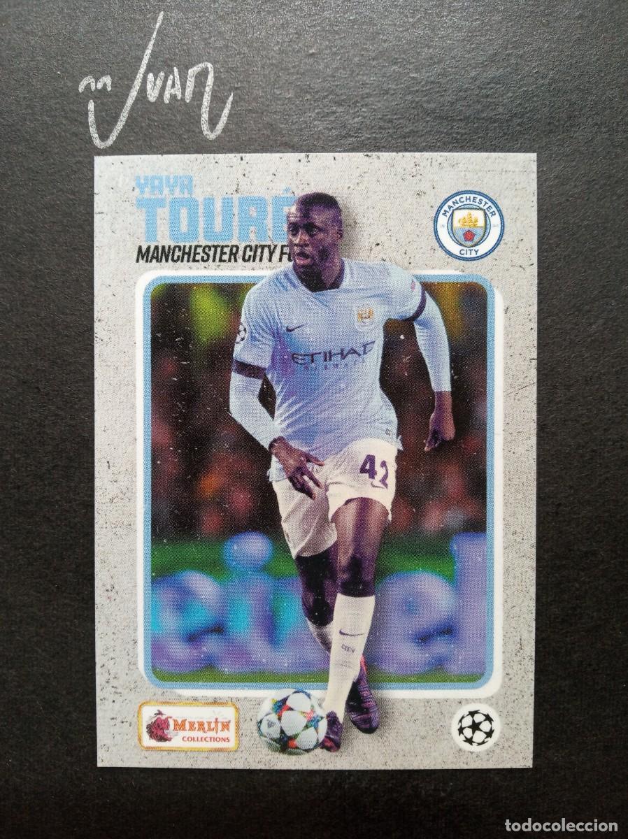 Cromos de Futebol: N&ordm; 166 LEGEND YAYA TOURE MANCHESTER CITY ⚽ TOPPS &reg; MERLIN HERITAGE 98 2022 2023 22 23 NUEVO