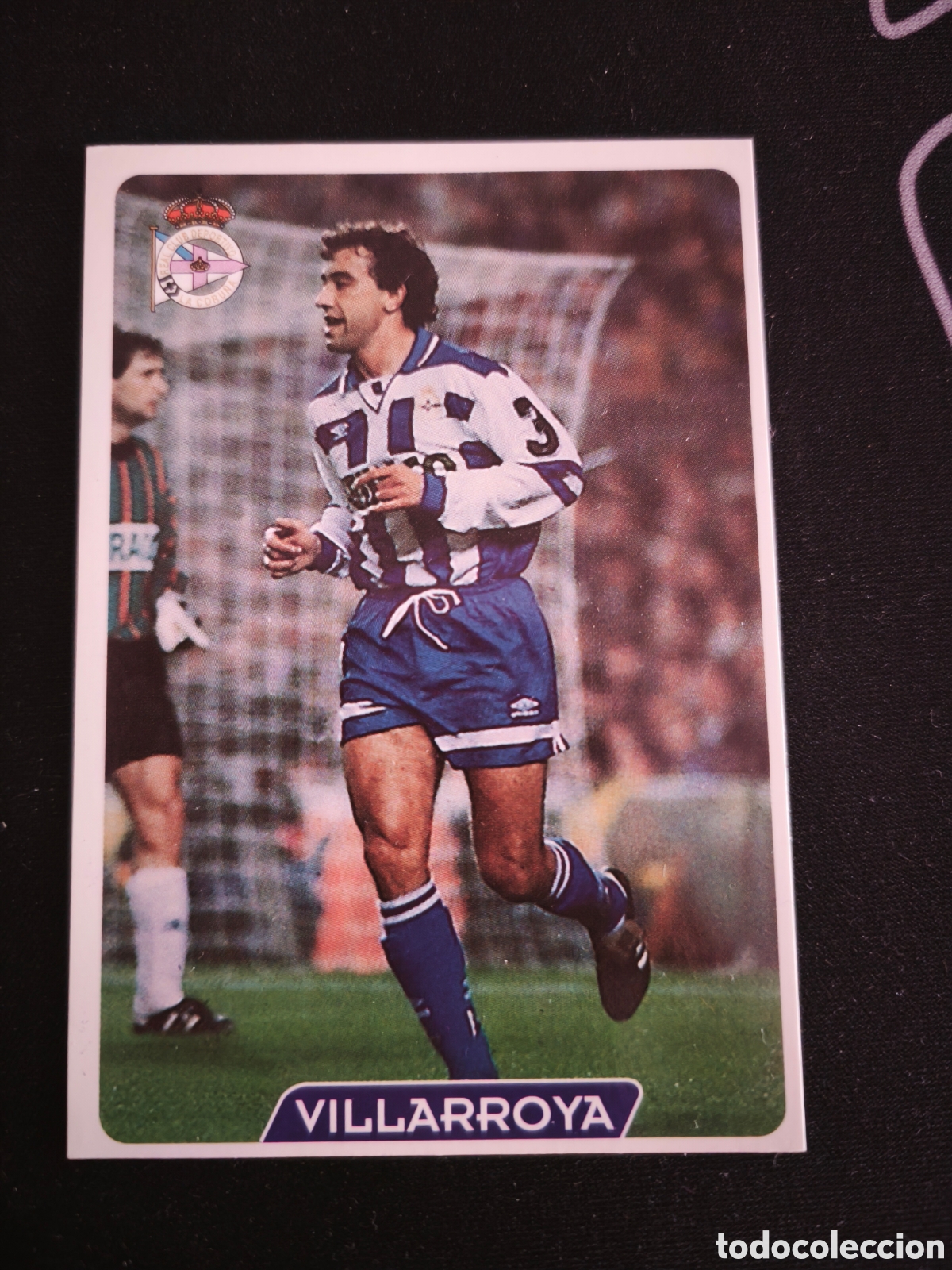 Cromos de Futebol: 33 Villarroya Deportivo Coru&ntilde;a LAS FICHAS DE LA LIGA MUNDICROMO 1995 1996 95 96