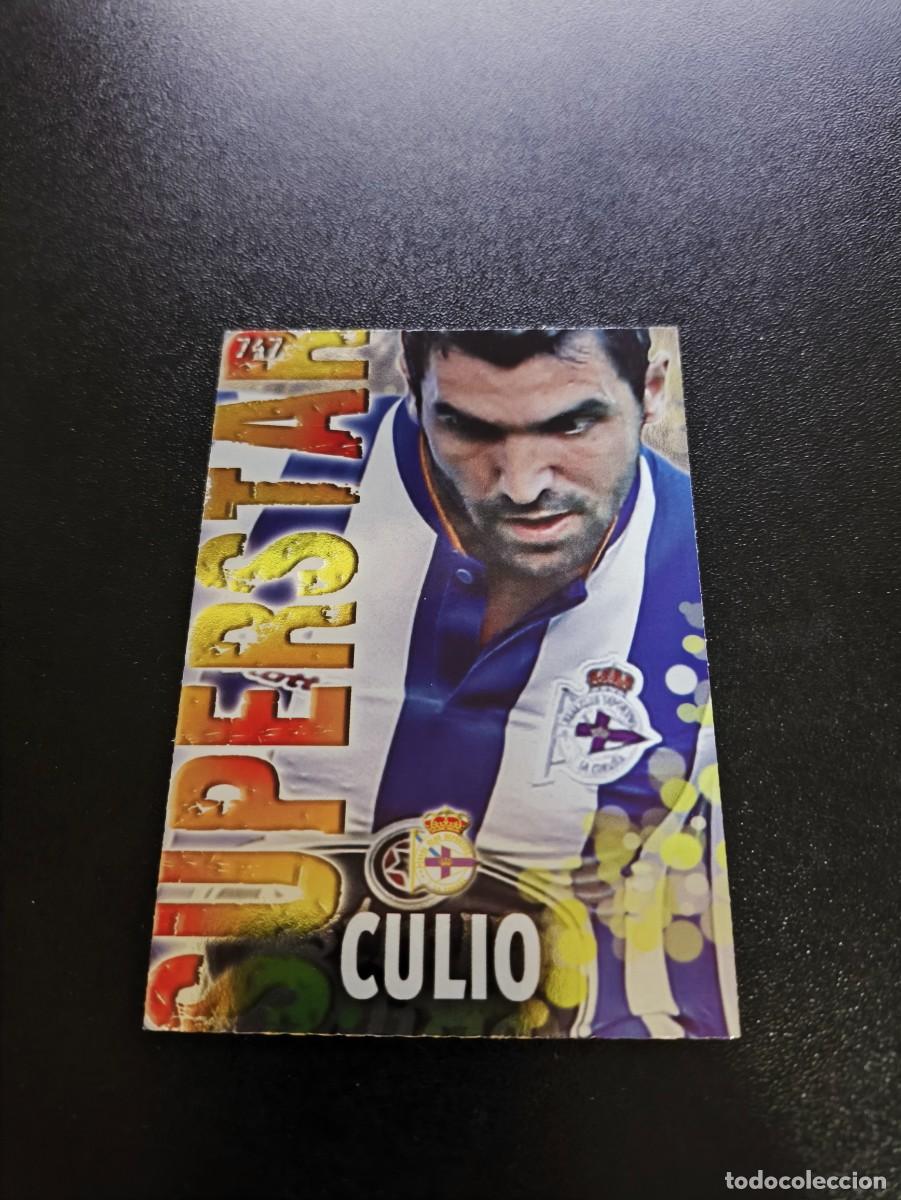 Cromos de Futebol: 747 CULIO SUPERSTAR BRILLO LISO CORU&Ntilde;A MUNDICROMO LIGA 2013 2014 13 14 PLATINUM NO PANINI ESTE