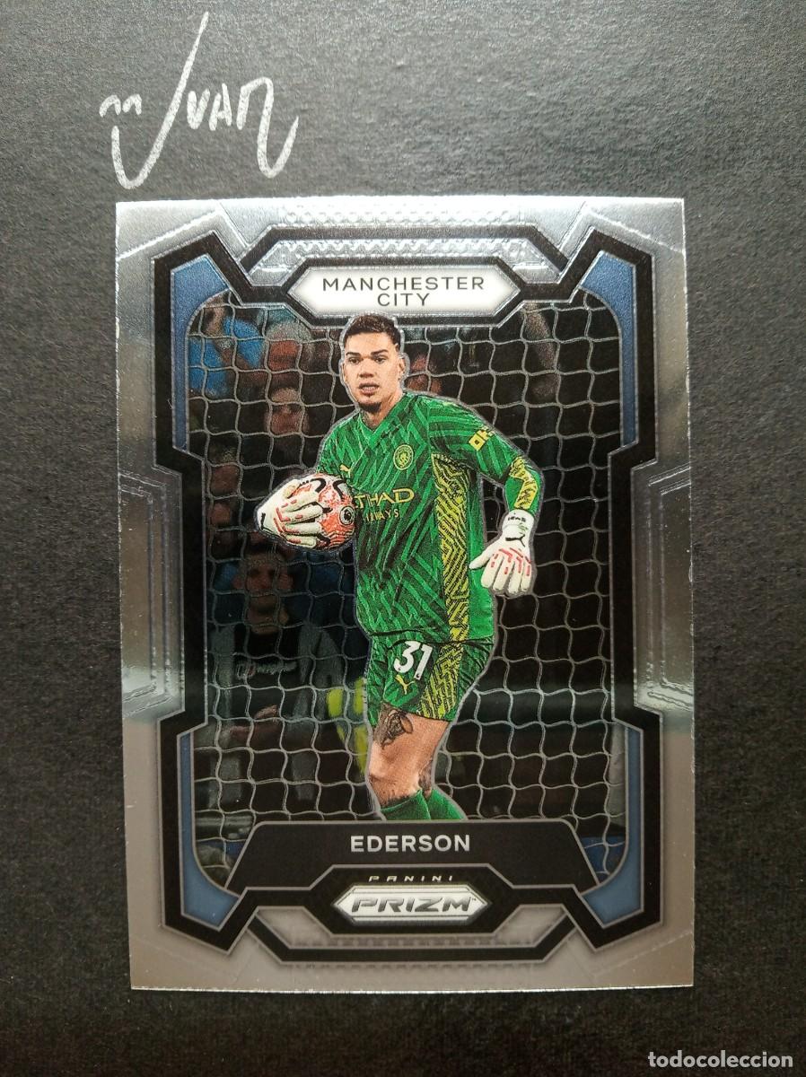 Football Stickers: N&ordm; 6 EDERSON MANCHESTER CITY BRASIL ⚽ PANINI &reg; PRIZM PREMIER LEAGUE 2023 2024 23 24 NUEVO