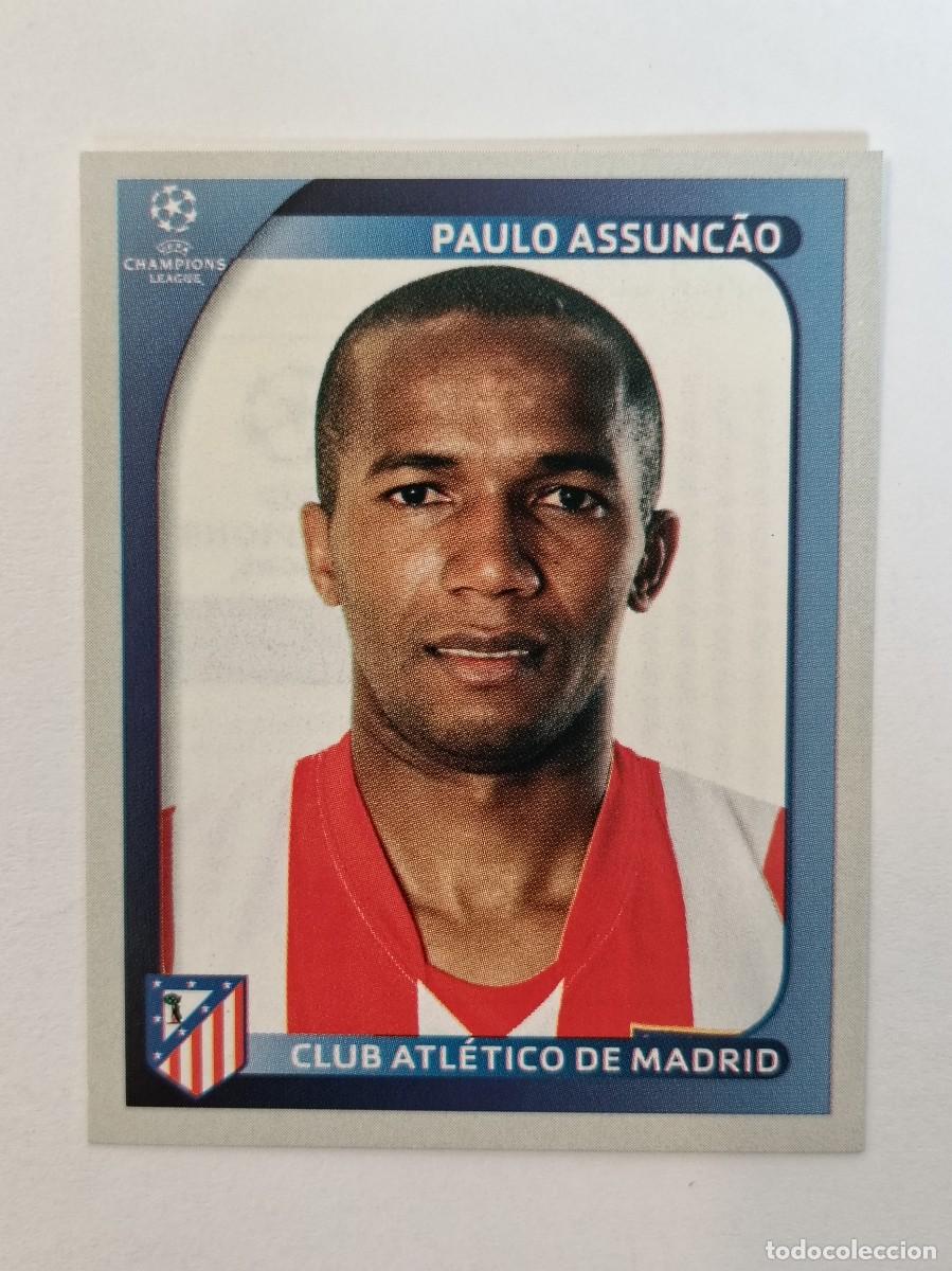 Cromos de Futebol: #86 PAULO ASSUN&Ccedil;AO (ATLETICO MADRID) CHAMPIONS LEAGUE 2008/2009 PANINI