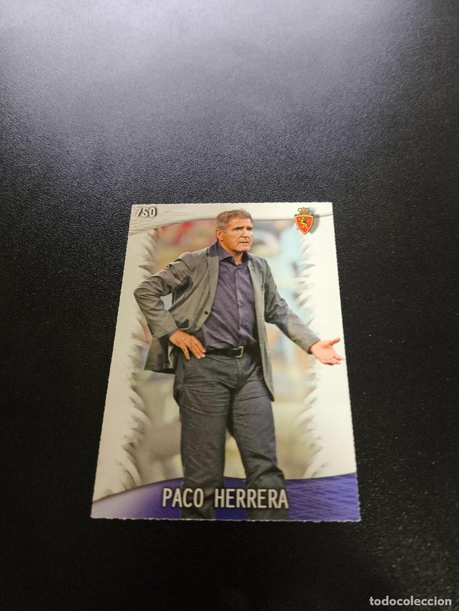 Cromos de Futebol: 750 Paco Herrera ZARAGOZA MUNDICROMO LIGA 2013 2014 13 14 PLATINUM NO PANINI ESTE
