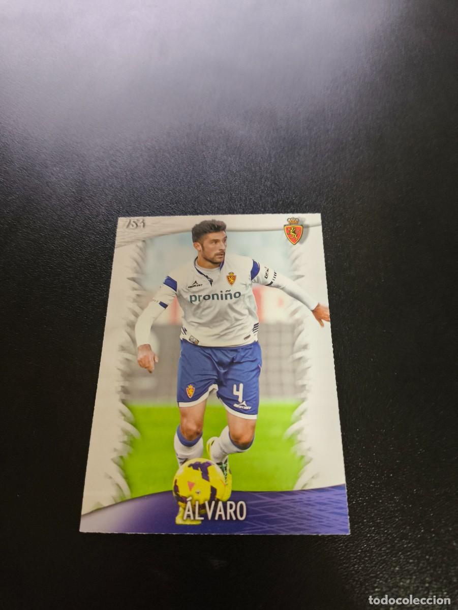 Cromos de F&uacute;tbol: 754 &Aacute;lvaro ZARAGOZA MUNDICROMO LIGA 2013 2014 13 14 PLATINUM NO PANINI ESTE