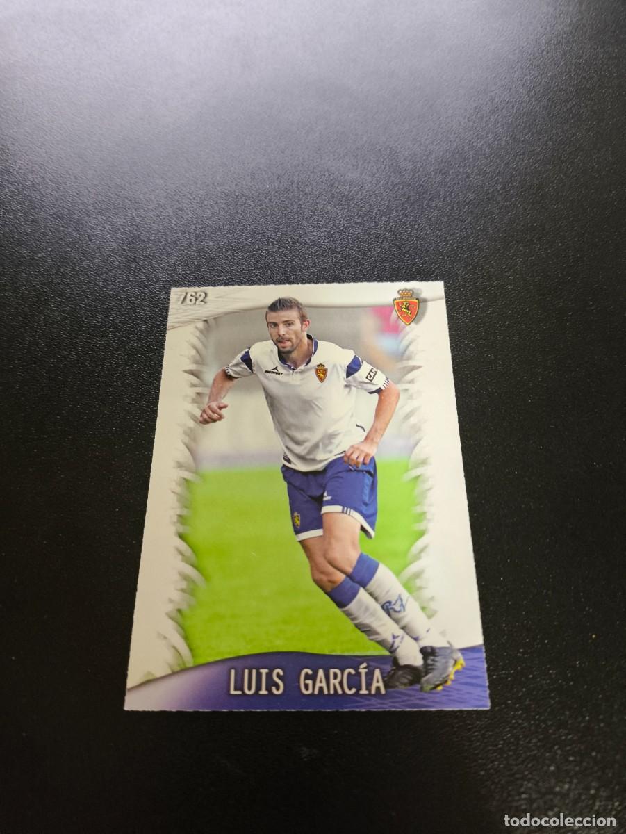 Cromos de F&uacute;tbol: 762 Luis Garc&iacute;a ZARAGOZA MUNDICROMO LIGA 2013 2014 13 14 PLATINUM NO PANINI ESTE