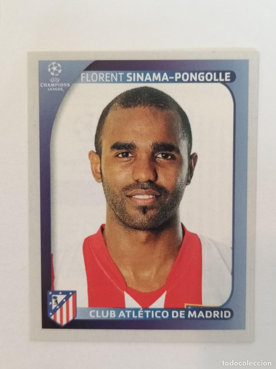 Cromos de F&uacute;tbol: #90 SINAMA-PONGOLLE (ATLETICO MADRID) CHAMPIONS LEAGUE 2008/2009 PANINI