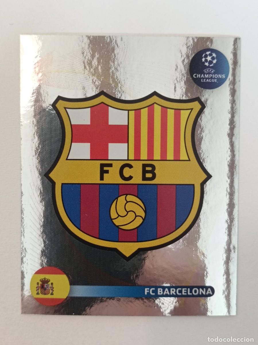 Cromos de F&uacute;tbol: #94 ESCUDO (F.C. BARCELONA) CHAMPIONS LEAGUE 2008/2009 PANINI