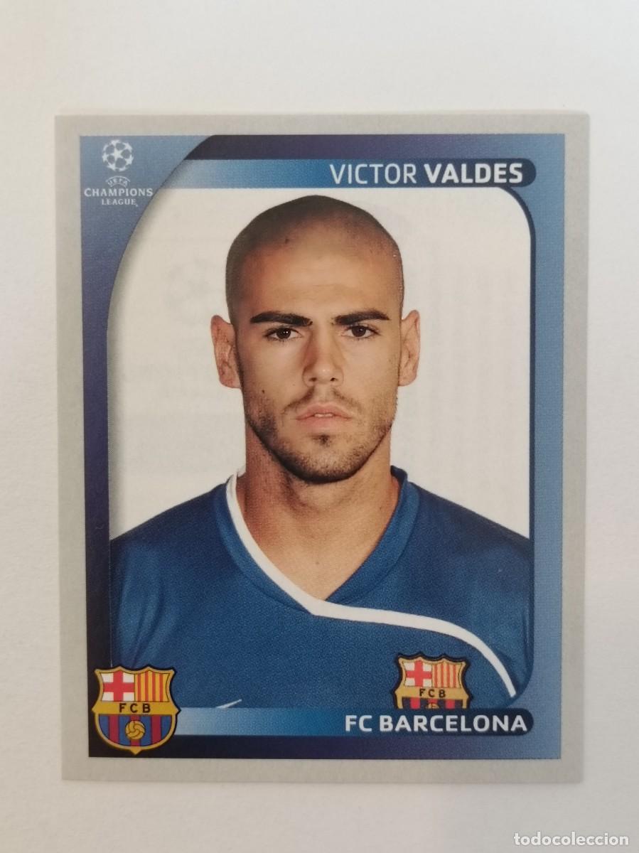 Cromos de F&uacute;tbol: #95 VALDES (F.C. BARCELONA) CHAMPIONS LEAGUE 2008/2009 PANINI