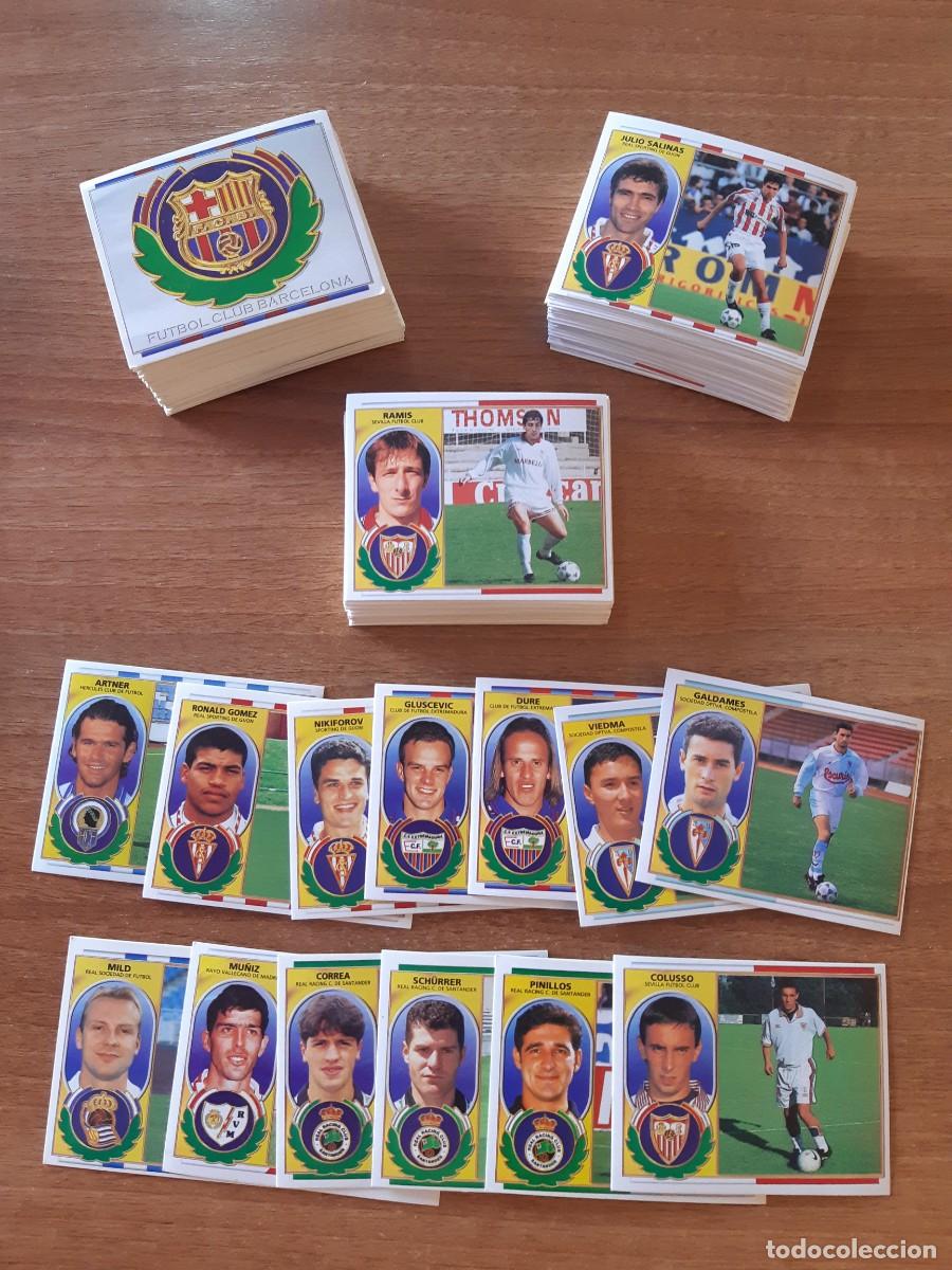 Cromos de F&uacute;tbol: LOTE 187 CROMOS DIFERENTES LIGA 96-97 ESTE. NUNCA PEGADOS, SIN PEGAR