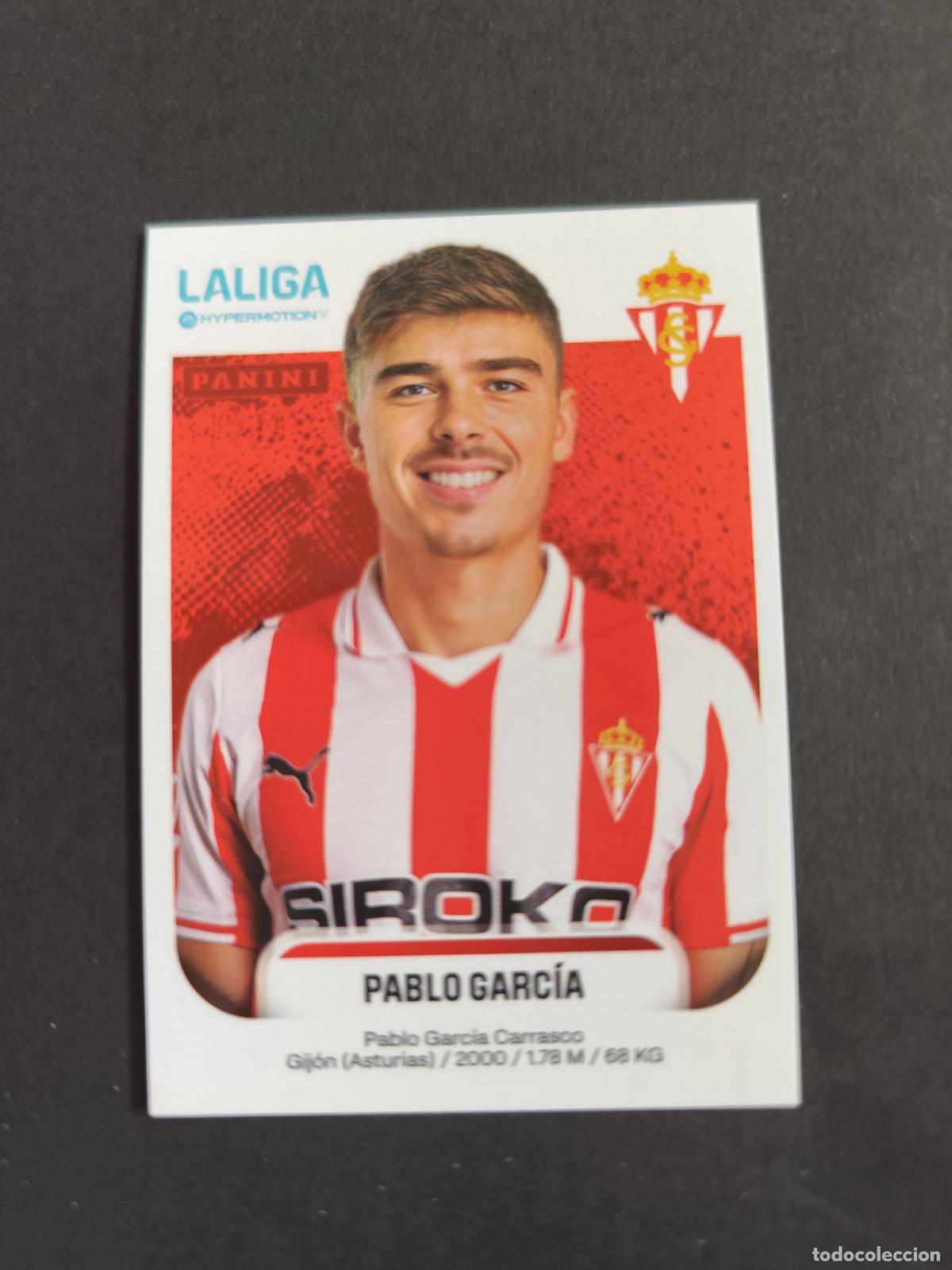 Cromos de F&uacute;tbol: 372 PABLO GARC&Iacute;A SPORTING GIJ&Oacute;N SEGUNDA 2&ordf; DIVISI&Oacute;N LIGA HYPERMOTION 2025 2026 25 26