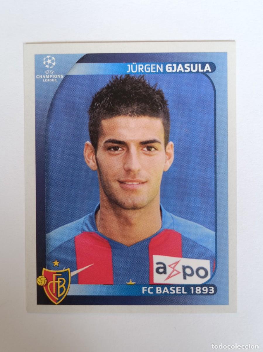 Cromos de F&uacute;tbol: #124 GJASULA (BASEL) CHAMPIONS LEAGUE 2008/2009 PANINI