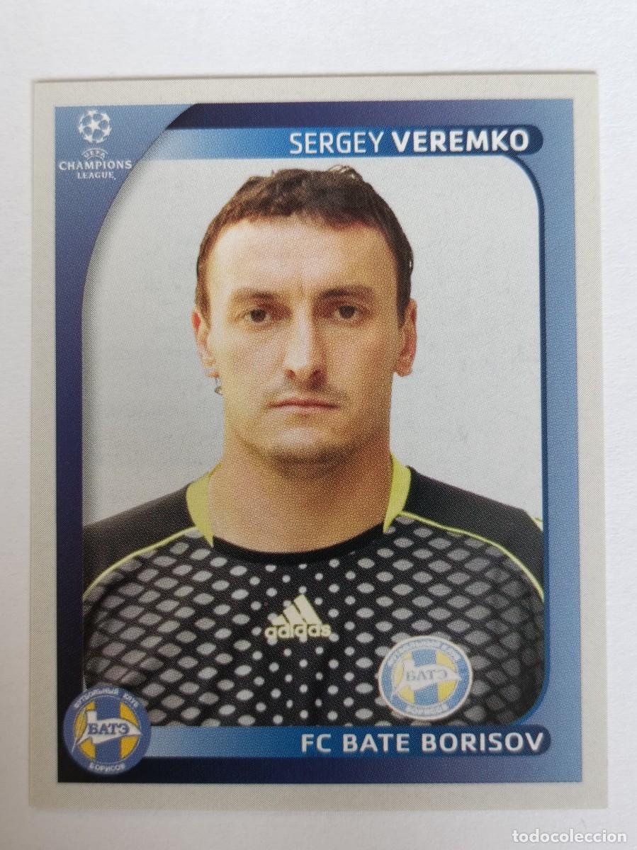Cromos de F&uacute;tbol: #129 VEREMKO (BATE BORISOV) CHAMPIONS LEAGUE 2008/2009 PANINI