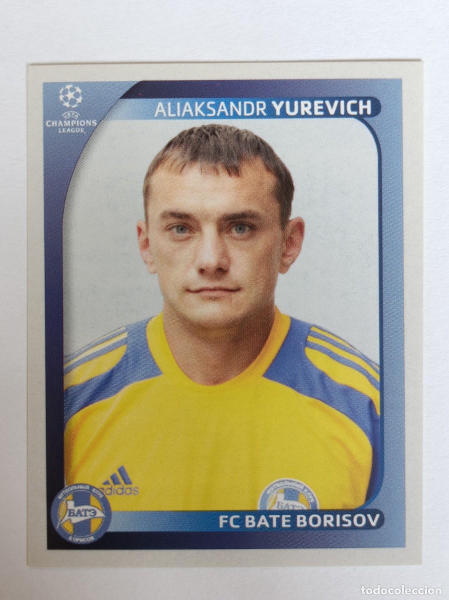 Cromos de F&uacute;tbol: #130 YUREVICH (BATE BORISOV) CHAMPIONS LEAGUE 2008/2009 PANINI