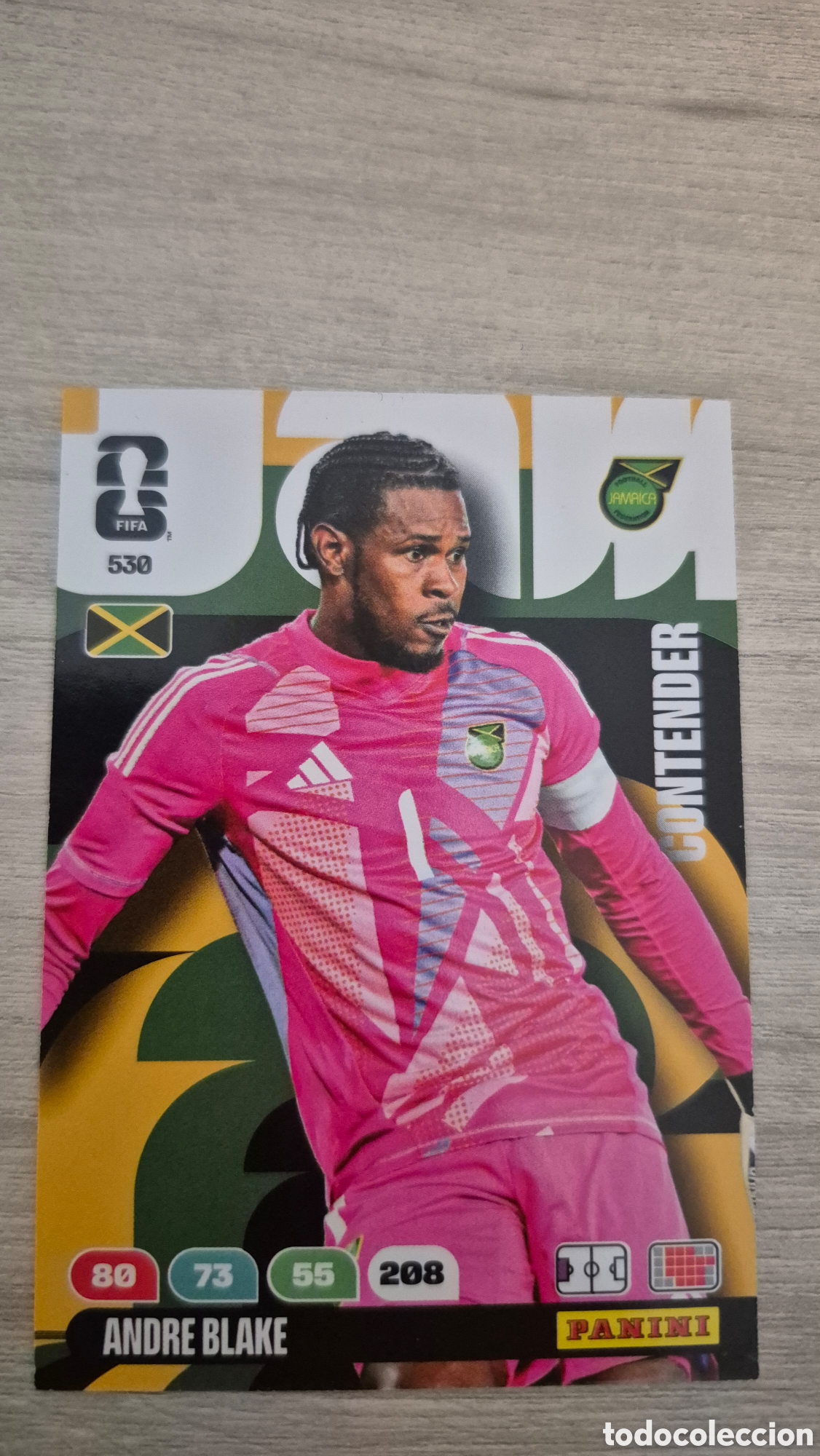 Figurine di Calcio: N&deg;530 Contender Blake (JAM) Adrenalyn FIFA World Cup 2026
