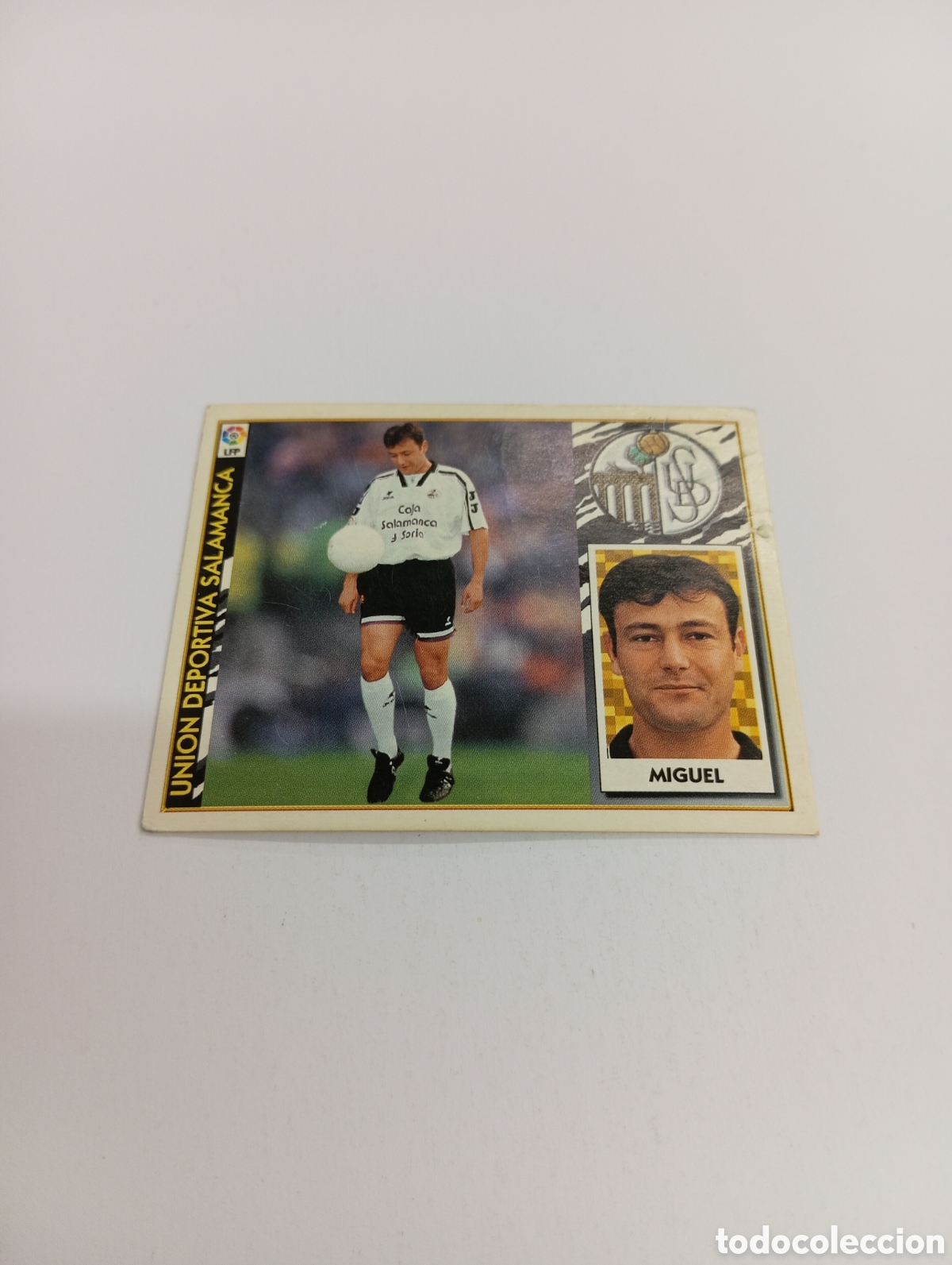 Figurine di Calcio: MIGUEL BAJA Salamanca Liga Este 1997 1998 NUEVO SIN PEGAR 97 98