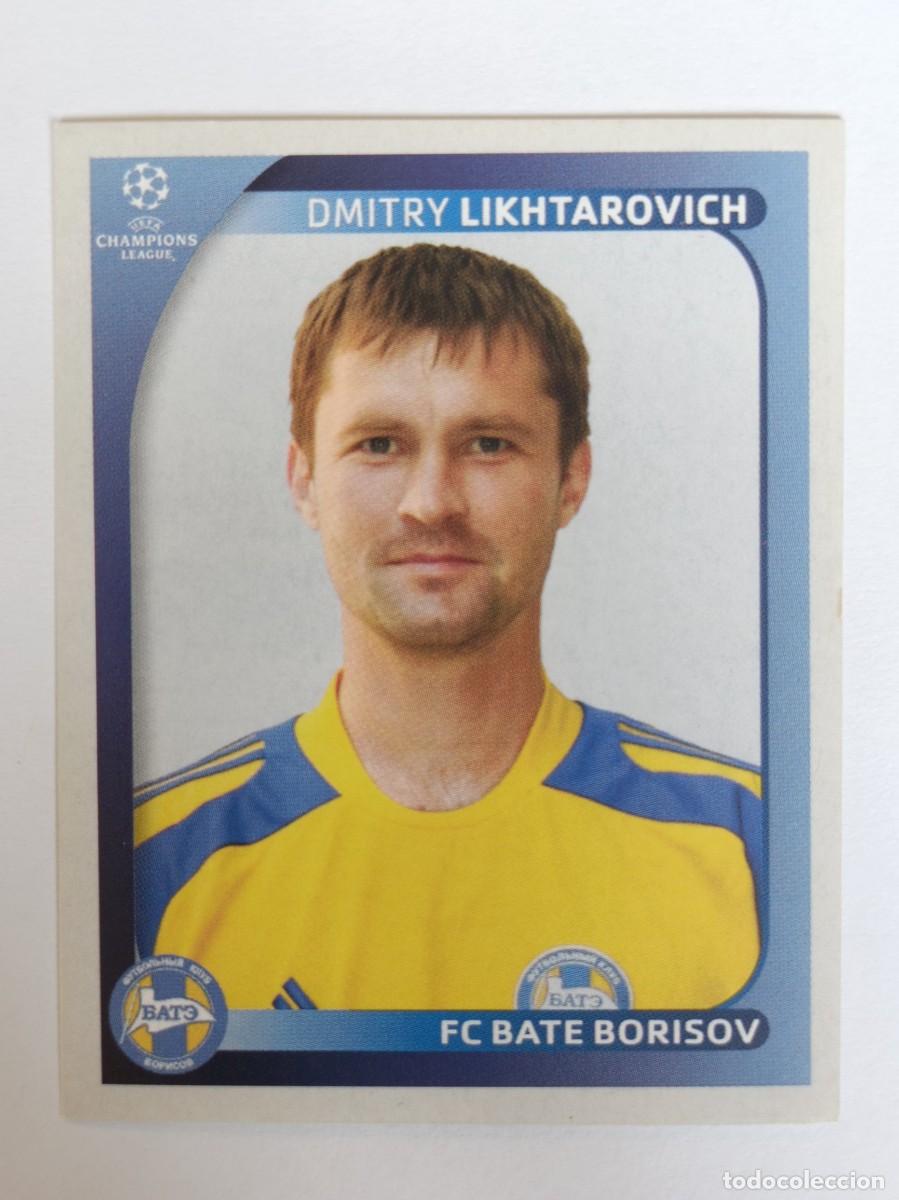 Cromos de F&uacute;tbol: #137 LIKHTAROVICH (BATE BORISOV) CHAMPIONS LEAGUE 2008/2009 PANINI