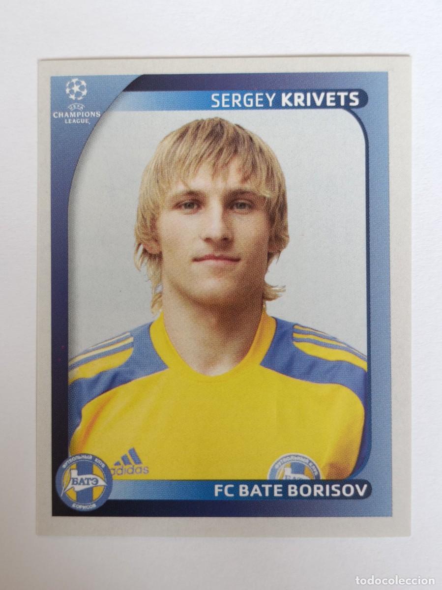 Cromos de F&uacute;tbol: #138 KRIVETS (BATE BORISOV) CHAMPIONS LEAGUE 2008/2009 PANINI
