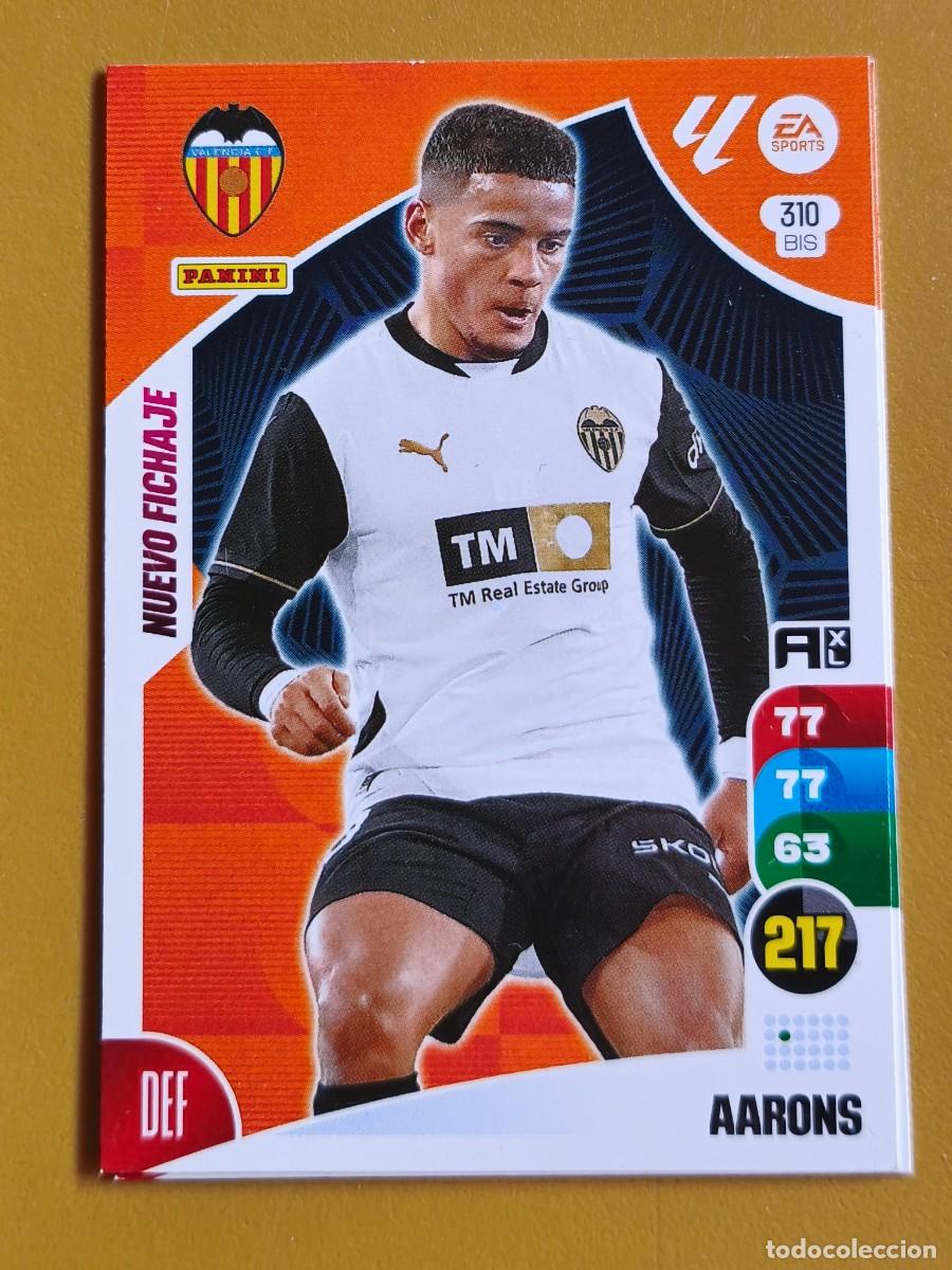 Cromos de F&uacute;tbol: aarons, 2024 25 nuevo fichaje