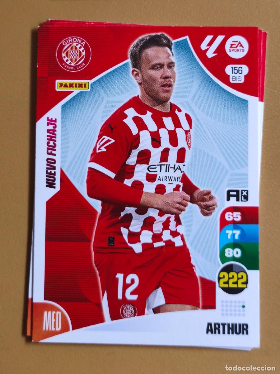 Cromos de F&uacute;tbol: arthur, 2024 25 nuevo fichaje