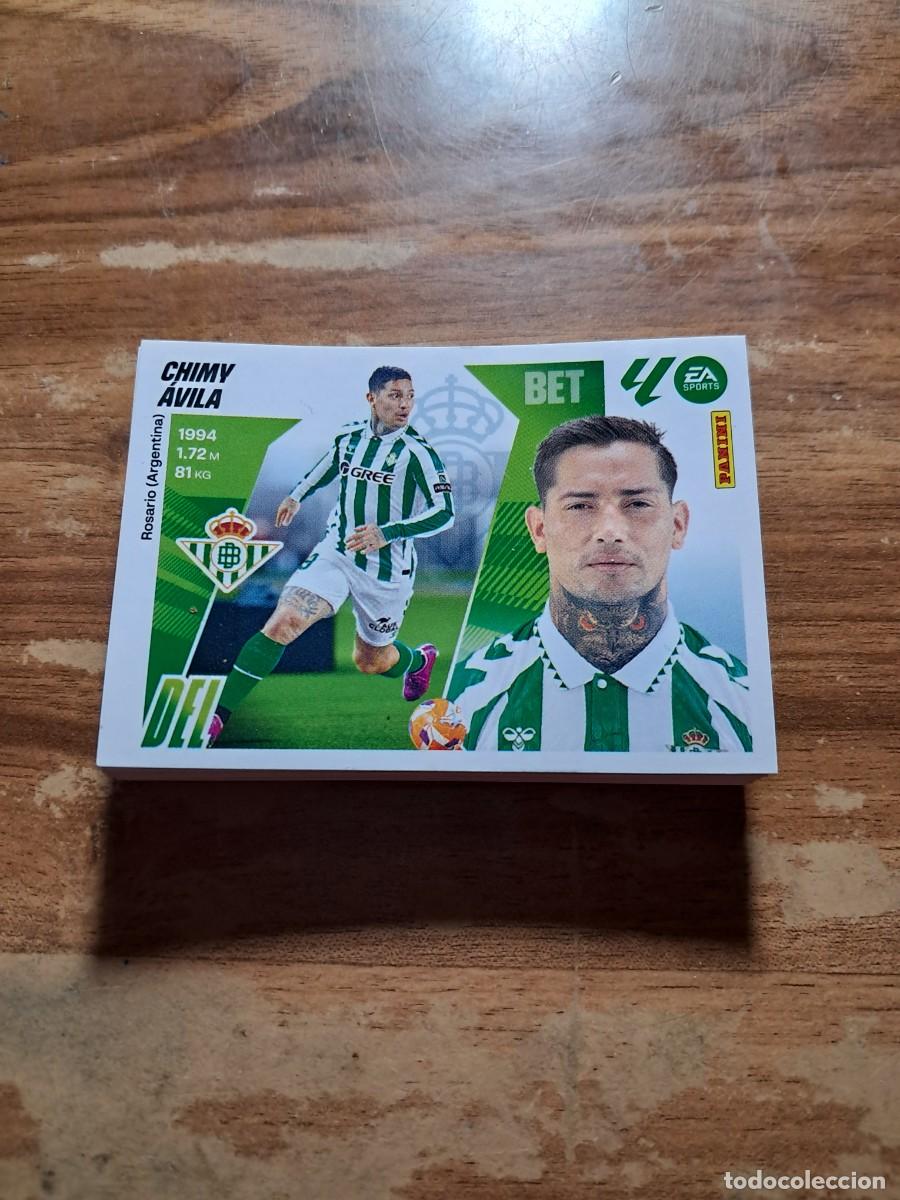 Cromos de F&uacute;tbol: CROMO LIGA ESTE TEMPORADA 25/26: COLOCA CHIMY &Aacute;VILA, N&deg; 19 BIS