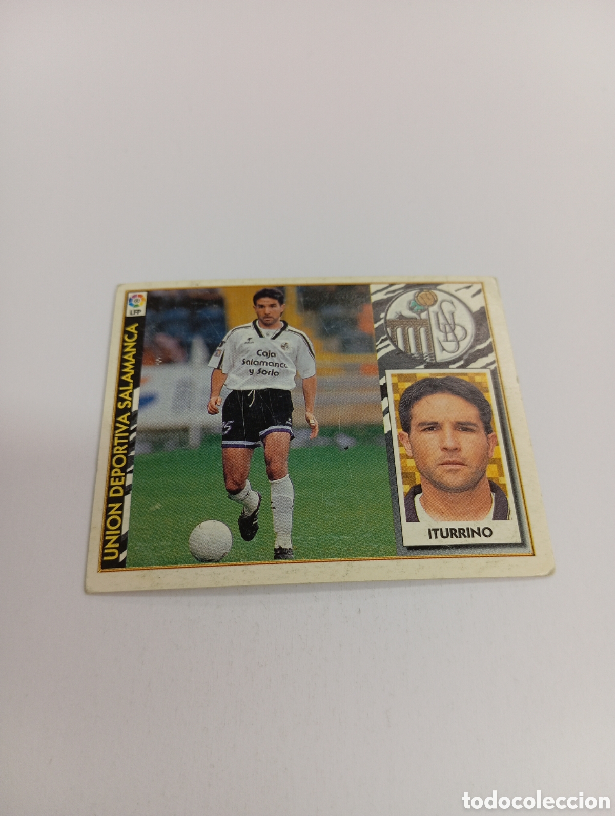 Cromos de F&uacute;tbol: ITURRINO Salamanca Liga Este 1997 1998 NUEVO SIN PEGAR 97 98
