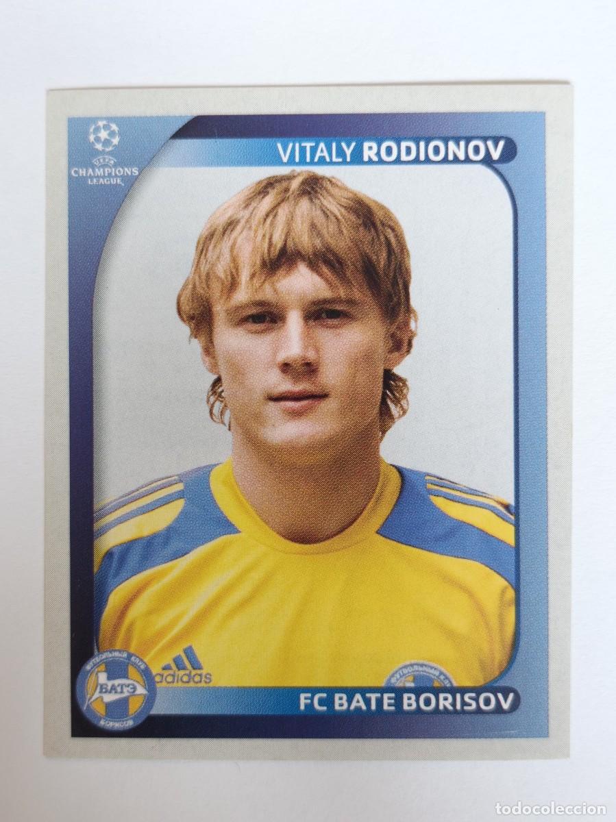 Cromos de F&uacute;tbol: #143 RODIONOV (BATE BORISOV) CHAMPIONS LEAGUE 2008/2009 PANINI