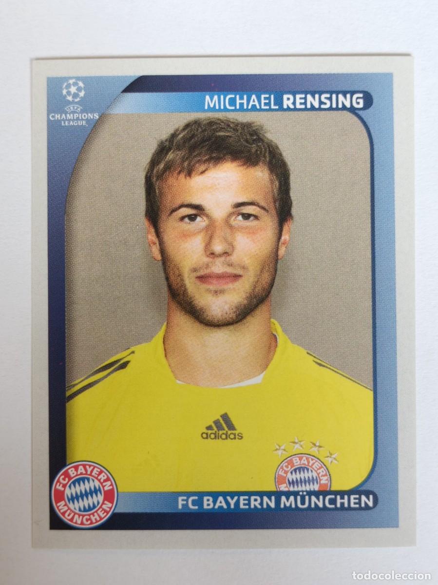Football Stickers: #146 RENSING (BAYERN MUNICH) CHAMPIONS LEAGUE 2008/2009 PANINI