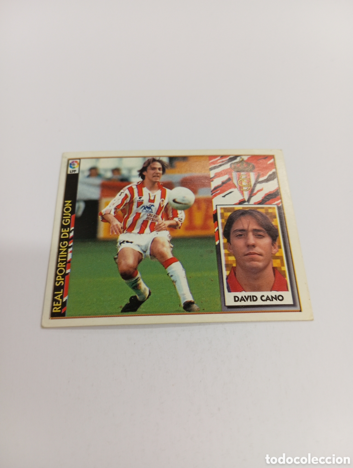 Football Stickers: DAVID CANO Sporting de Gij&oacute;n Liga Este 1997 1998 NUEVO SIN PEGAR 97 98