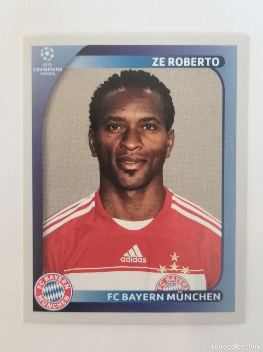 Cromos de F&uacute;tbol: #154 ZE ROBERTO (BAYERN MUNICH) CHAMPIONS LEAGUE 2008/2009 PANINI