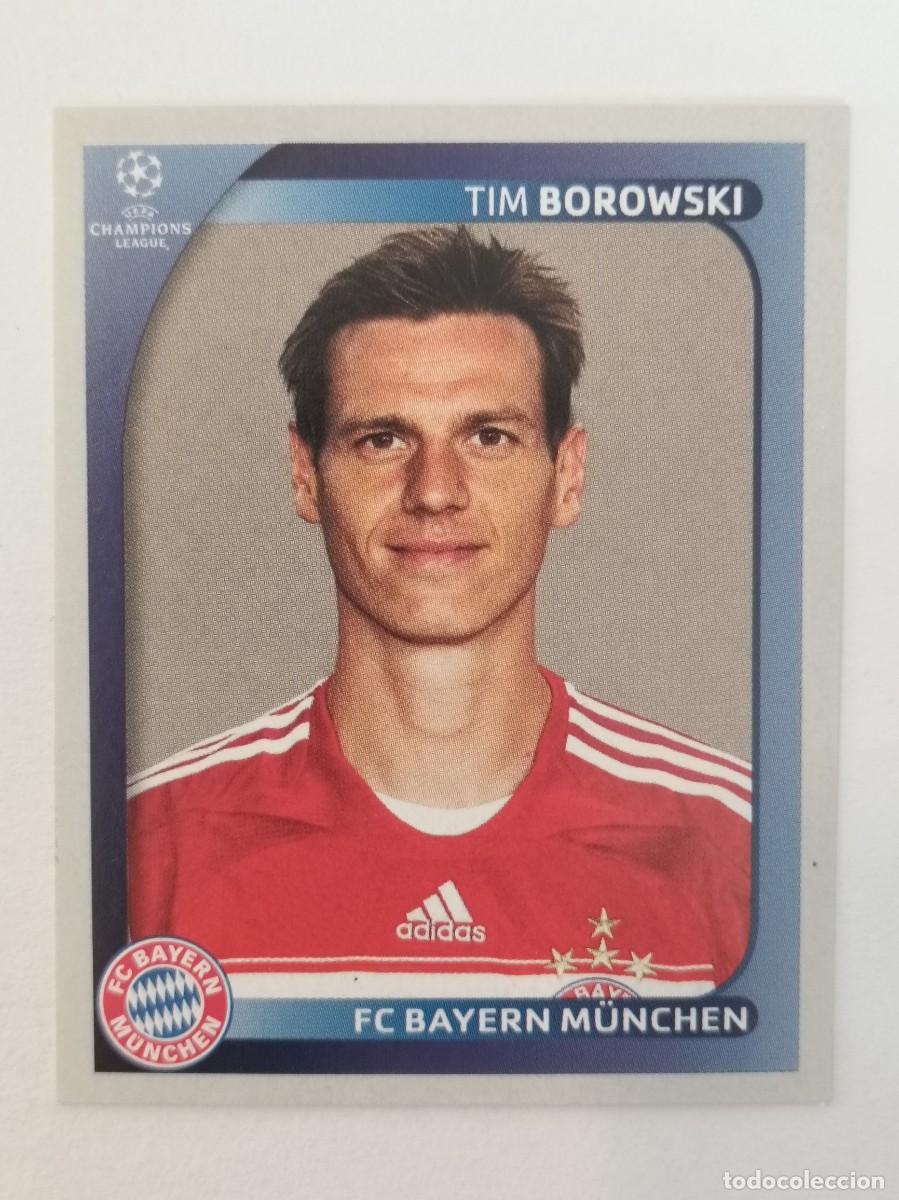 Cromos de F&uacute;tbol: #156 BOROWSKI (BAYERN MUNICH) CHAMPIONS LEAGUE 2008/2009 PANINI