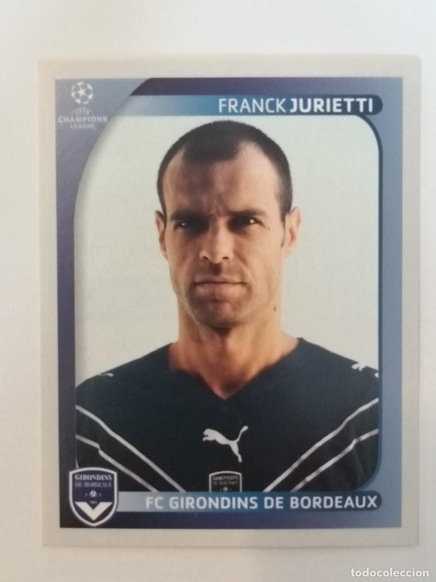 Cromos de F&uacute;tbol: #164 JURIETTI (GIRONDINS BORDEAUX) CHAMPIONS LEAGUE 2008/2009 PANINI
