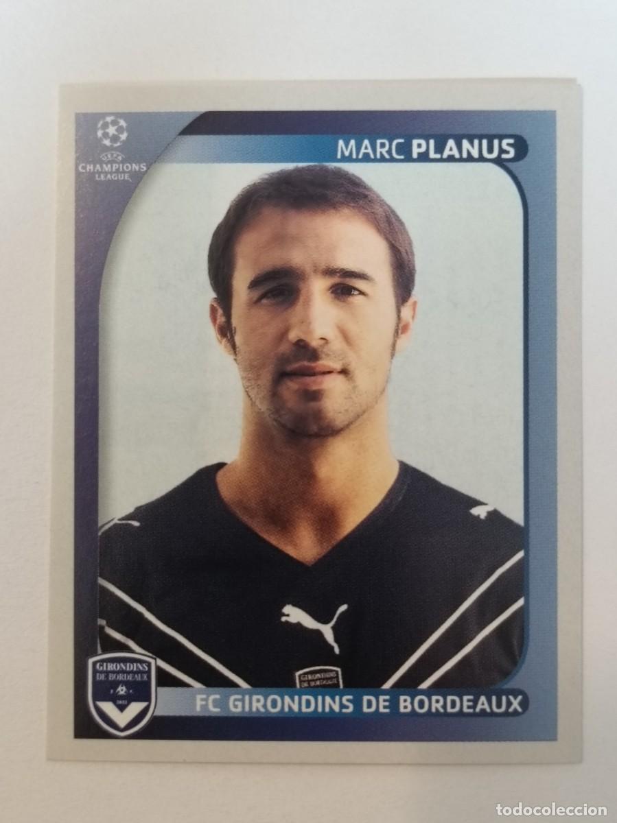 Cromos de F&uacute;tbol: #165 PLANUS (GIRONDINS BORDEAUX) CHAMPIONS LEAGUE 2008/2009 PANINI
