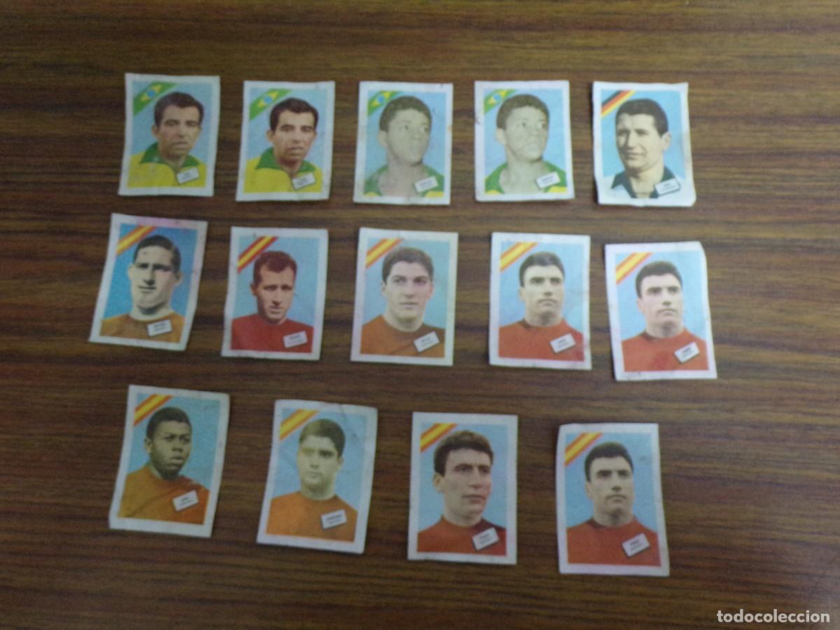Cromos de F&uacute;tbol: LOTE CROMOS F&Uacute;TBOL MUNDIAL CREO 1962 BRASIL ESPA&Ntilde;A