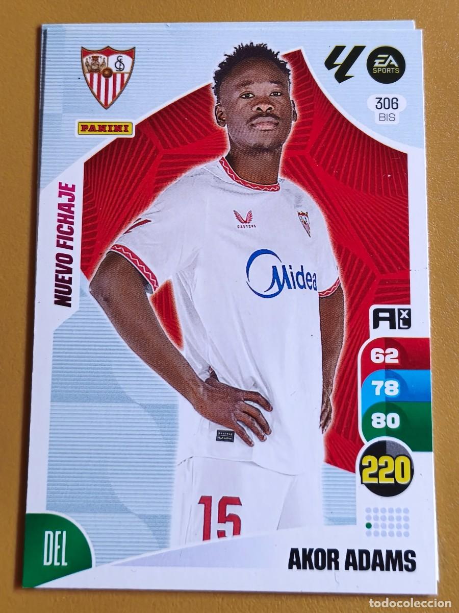 Cromos de F&uacute;tbol: akor adams, 2024 25 nuevo fichaje