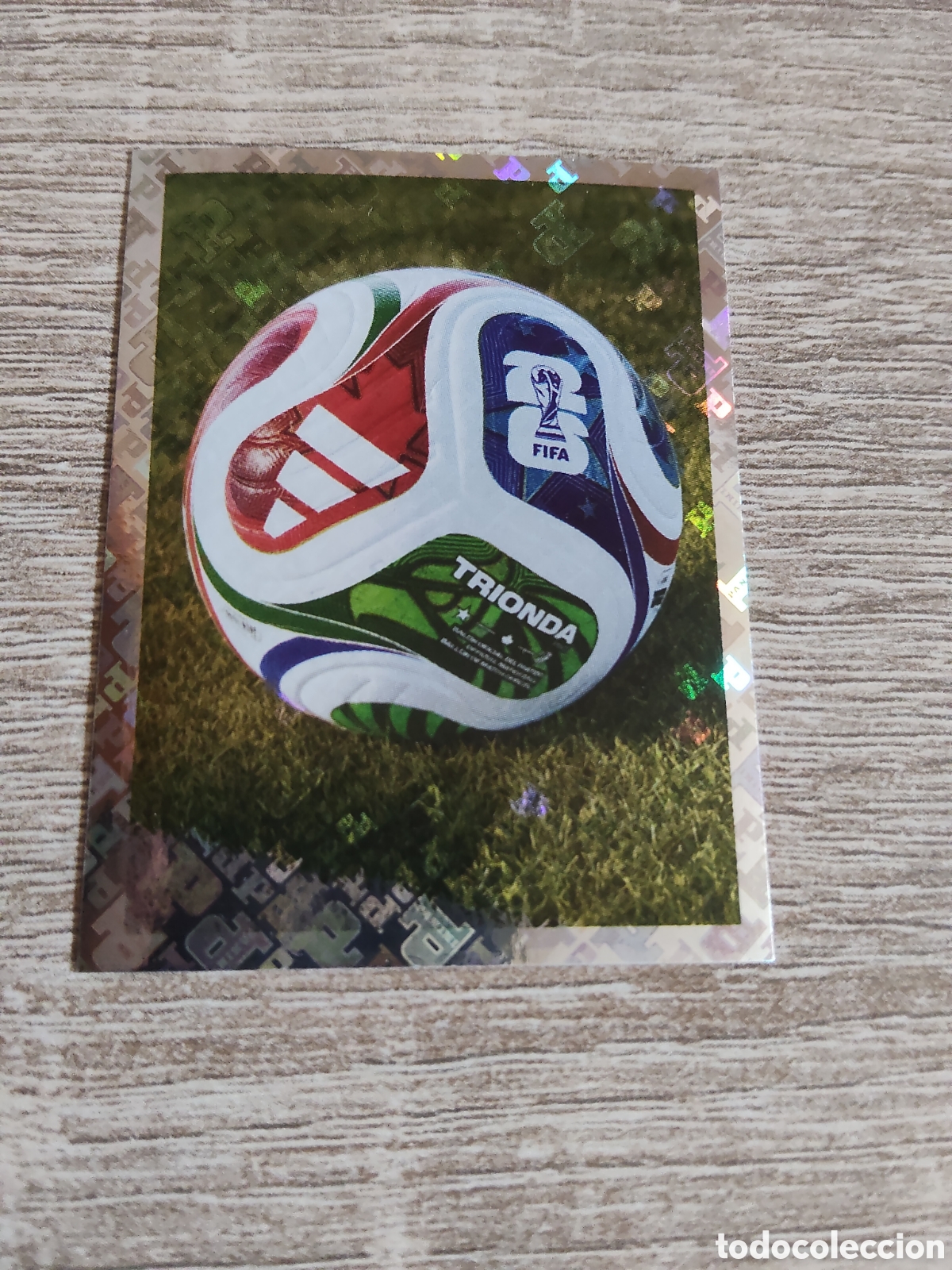 Cromos de F&uacute;tbol: Panini mundial 2026 FWC 5 bal&oacute;n oficial