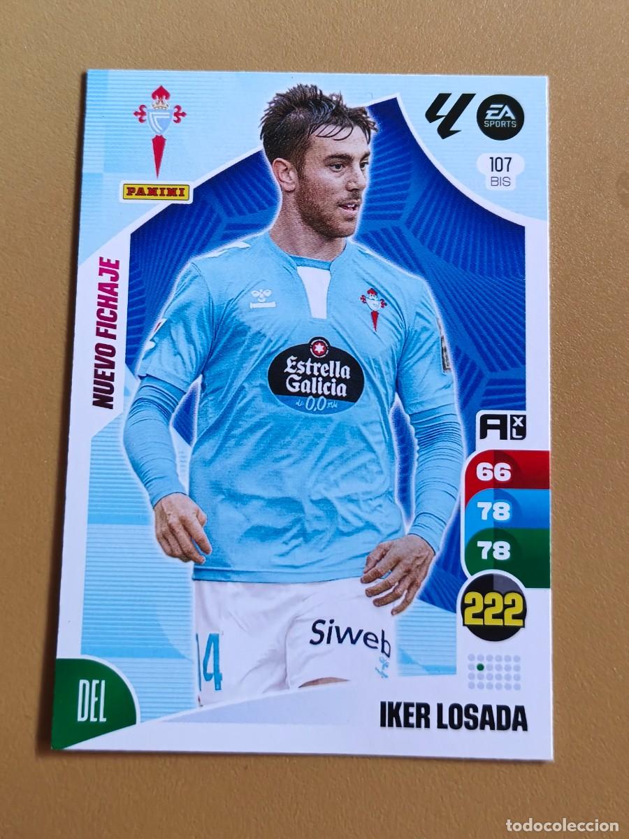 Cromos de F&uacute;tbol: iker losada, 2024 25 nuevo fichaje