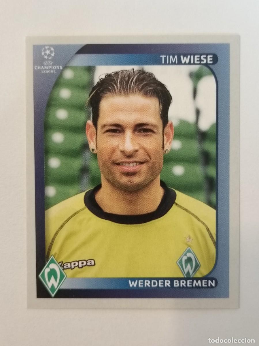 Cromos de F&uacute;tbol: #180 WIESE (WERDER BREMEN) CHAMPIONS LEAGUE 2008/2009 PANINI