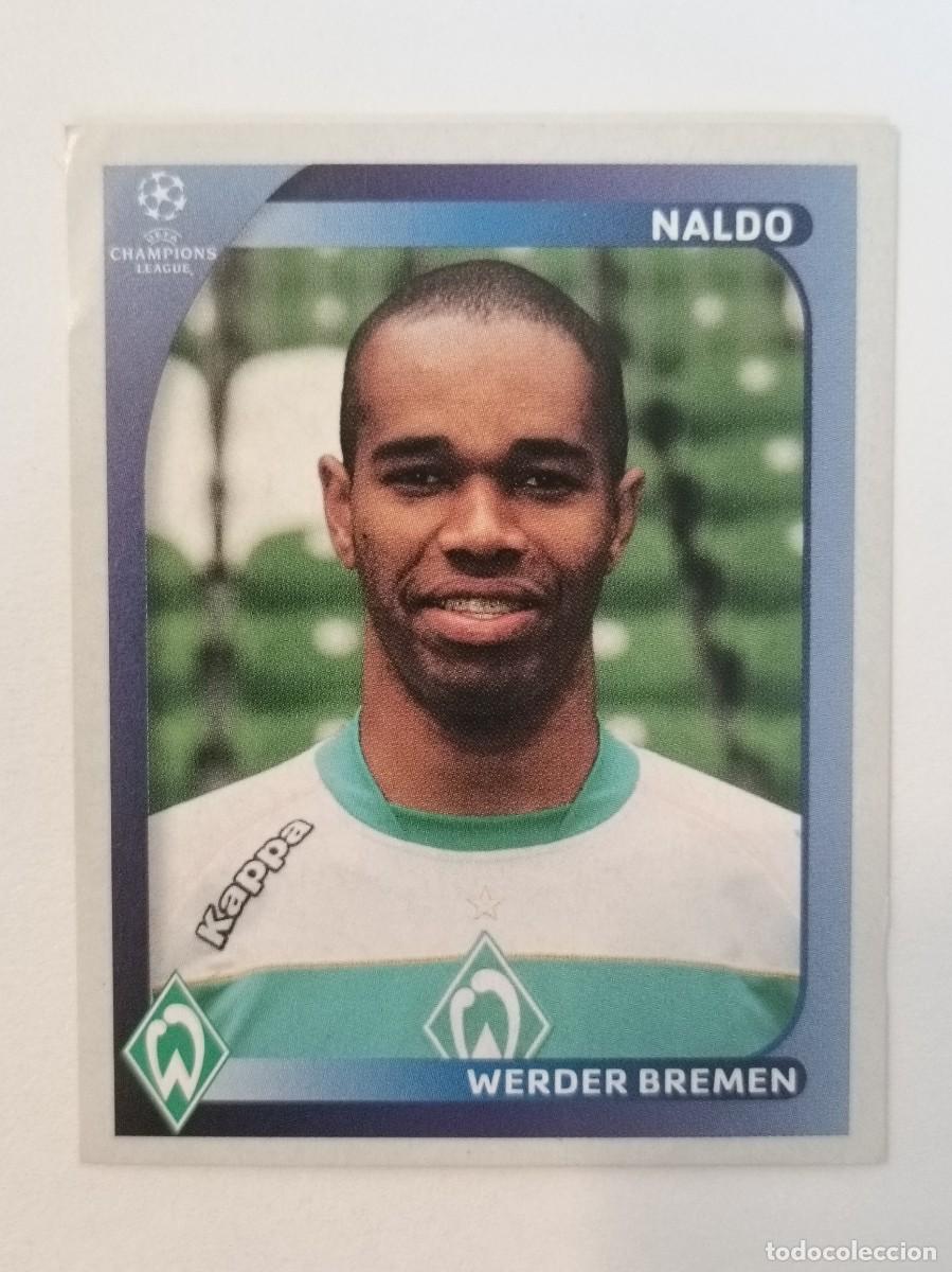 Cromos de F&uacute;tbol: #181 NALDO (WERDER BREMEN) CHAMPIONS LEAGUE 2008/2009 PANINI