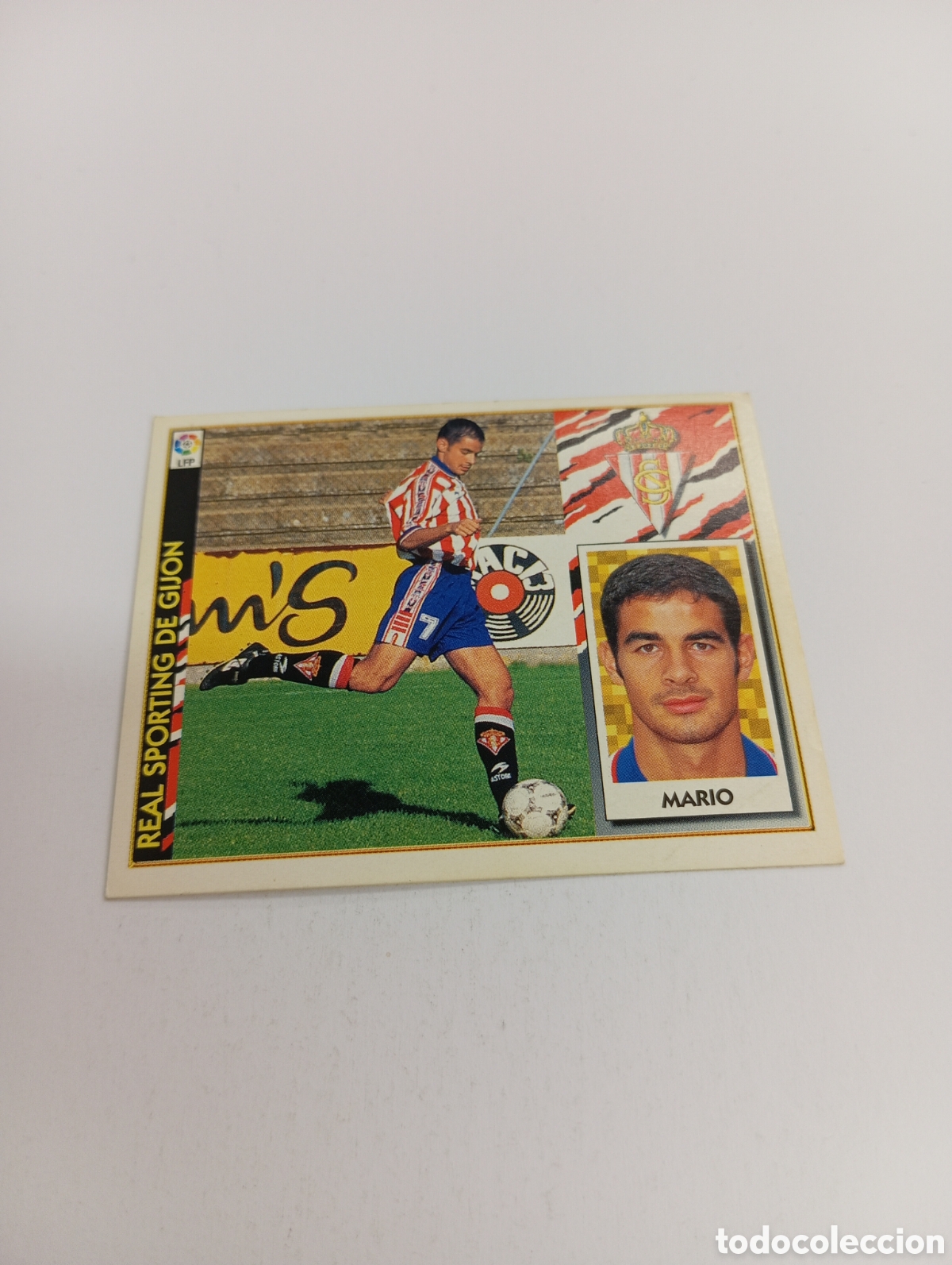 Cromos de F&uacute;tbol: MARIO COLOCA Sporting de Gij&oacute;n Liga Este 1997 1998 NUEVO SIN PEGAR 97 98
