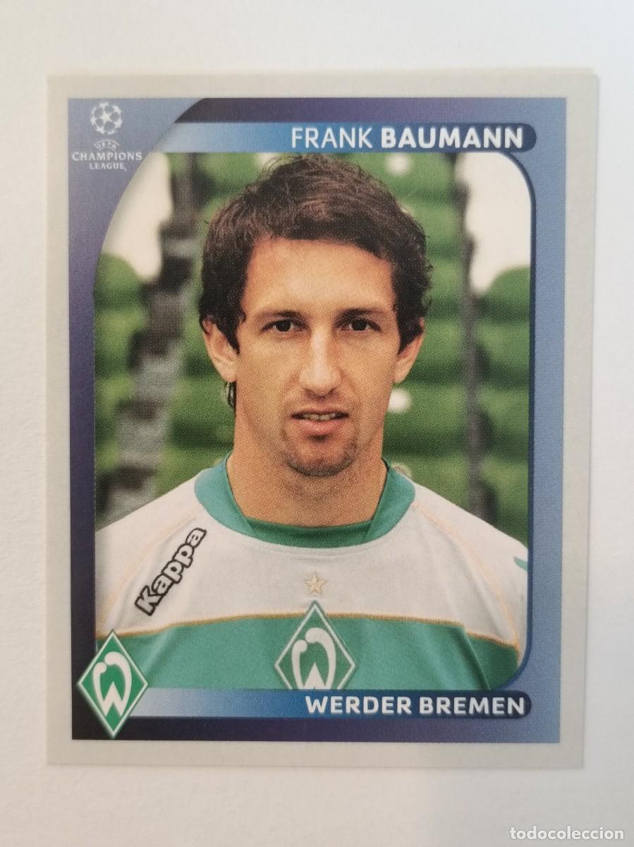 Cromos de F&uacute;tbol: #186 BAUMANN (WERDER BREMEN) CHAMPIONS LEAGUE 2008/2009 PANINI