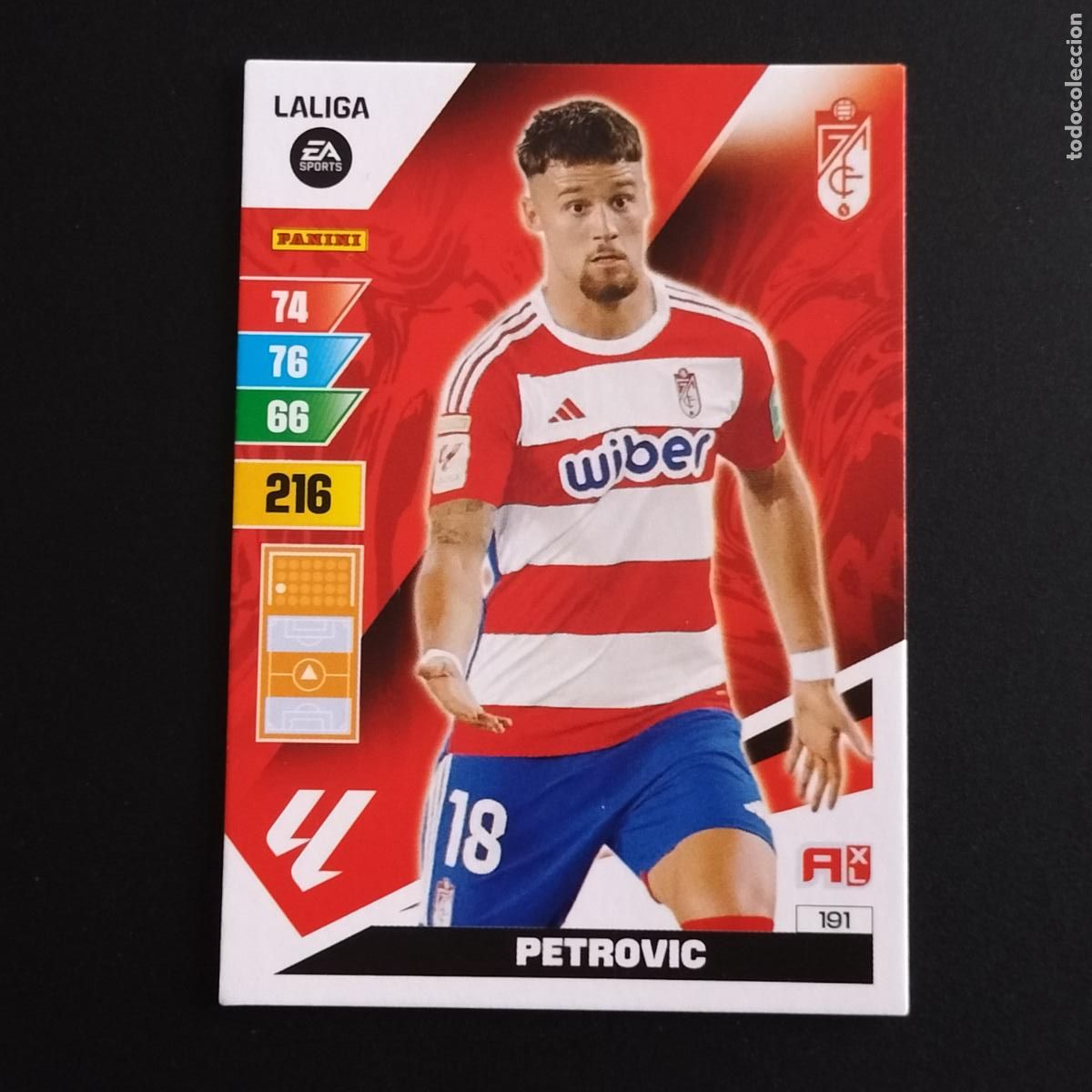 Cromos de F&uacute;tbol: 191 PETROVIC GRANADA CROMOS ADRENALYN XL LALIGA CARD 2023 2024 23 214 PANINI