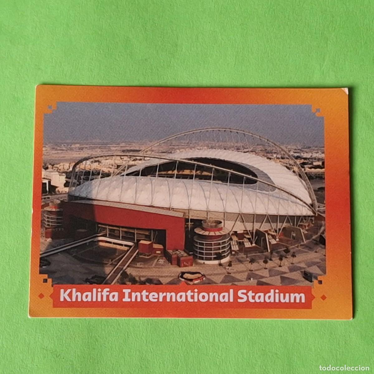 Cromos de F&uacute;tbol: WORLD CUP MUNDIAL QATAR 2022 - VERSION NARANJA SUDAMERICA - FWC 12 - KHALIFA INTERNATIONAL STADIUM