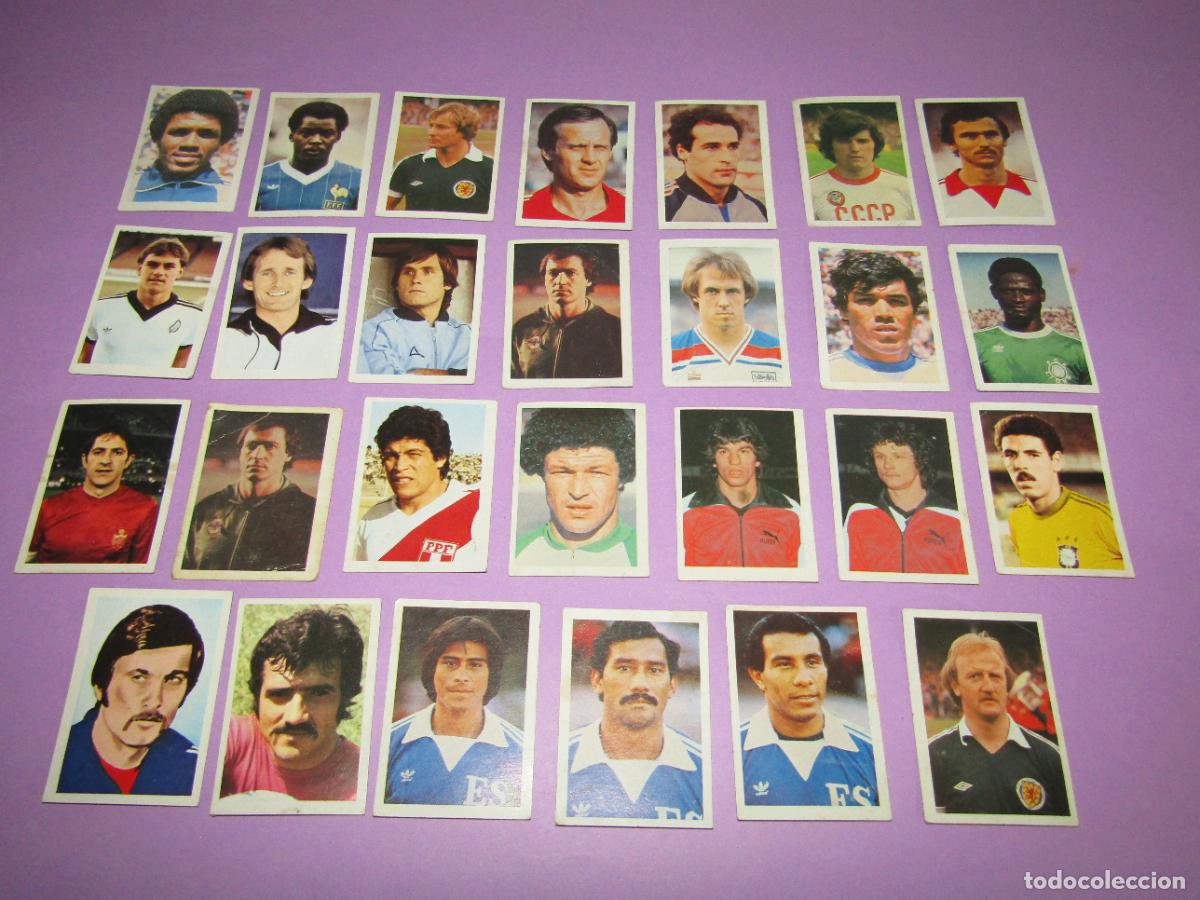 Cromos de Futebol: Antiguo Lote de 26 Cromos Diferentes del Mundial ESPA&Ntilde;A 82 de FHER
