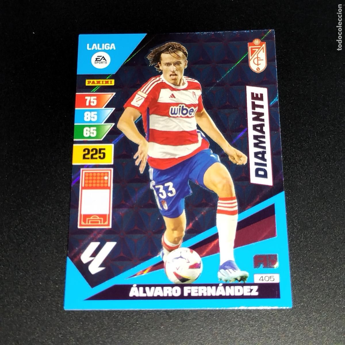 Cromos de F&uacute;tbol: 405 ALVARO FERNANDEZ DIAMANTE GRANADA CROMOS ADRENALYN XL LALIGA CARD 2023 2024 23 214 PANINI