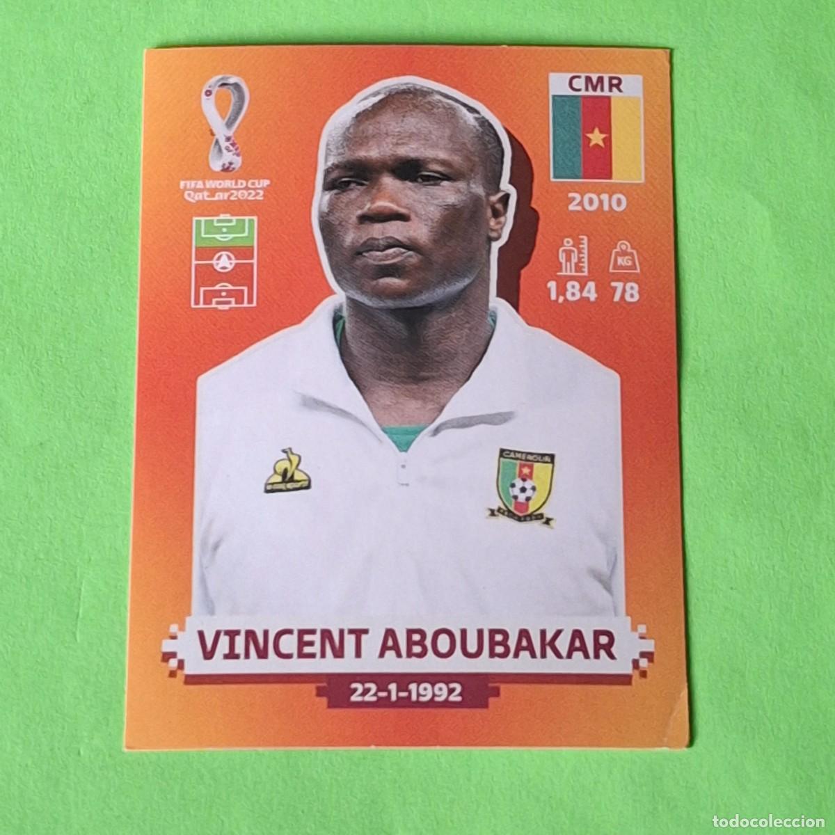Figurine di Calcio: WORLD CUP MUNDIAL QATAR 2022 - VERSION NARANJA SUDAMERICA - CMR 15 CAMERUN - VINCENT AMBOUBAKAR